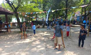 Serunya Liburan Sekolah di Klaten, 150 Anak Ramaikan Festival Sidowayah Bermain