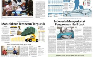 Solopos Hari Ini : Manufaktur Terancam Terpuruk