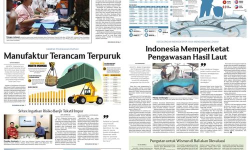 Solopos Hari Ini : Manufaktur Terancam Terpuruk