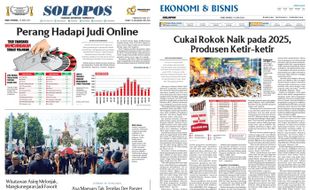 Solopos Hari Ini : Perang Hadapi Judi Online