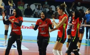 Proliga 2024: Pertamina Enduro Libas Gresik Petrokimia Pupuk Indonesia