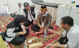 Tim Dokter Sragen Buka Klinik Kesehatan Haji di Mina, Arab Saudi