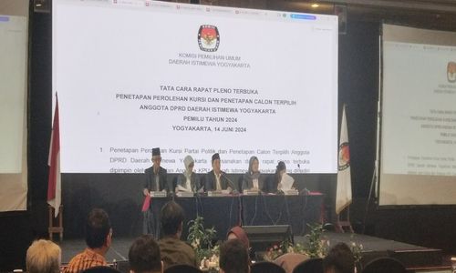 Berikut Ini 55 Anggota DPRD DIY Periode 2024-2029 yang Baru Ditetapkan KPU