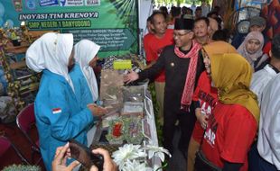 70 Stan Pamerkan Hasil Belajar, Bupati Boyolali Minta Guru Terus Gali Potensi