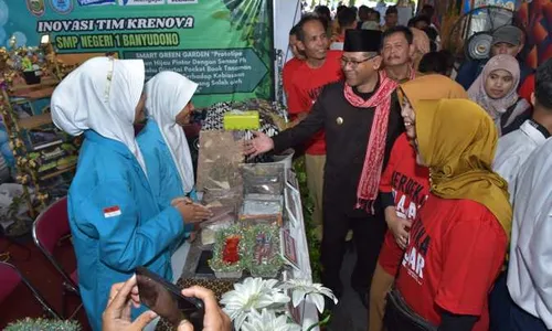 70 Stan Pamerkan Hasil Belajar, Bupati Boyolali Minta Guru Terus Gali Potensi