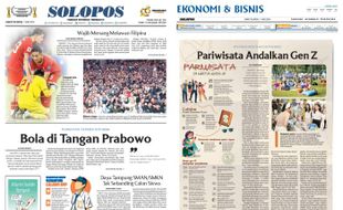 Solopos Hari Ini : Bola di Tangan Prabowo