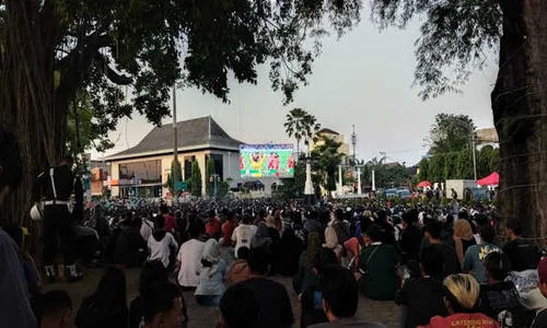 5.000-an Orang Nobar di Depan Balkot Solo, Kans Timnas ke Piala Dunia Masih Ada