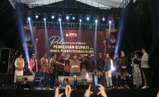 Peluncuran Pilkada Temanggung 2024, KPU Jateng Apresiasi Antusiasme Warga