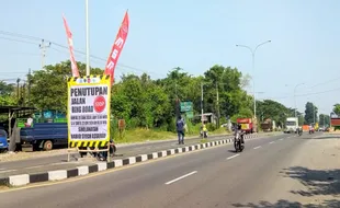 Ada Selawat Habib Syech, Jl Ringroad Utara Solo Ditutup Total Selama 17 Jam