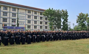 Latihan Bareng, Seribuan Pesilat Berkumpul di Lapangan Kemiri Boyolali