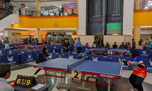 Solo Grand Mall Jadi Tuan Rumah Kejuaraan Tenis Meja Piala Ketua KONI