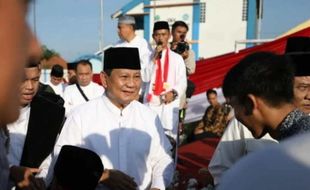 Menhan Prabowo Subianto Berkurban 145 Ekor Sapi Disebar ke Sejumlah Wilayah