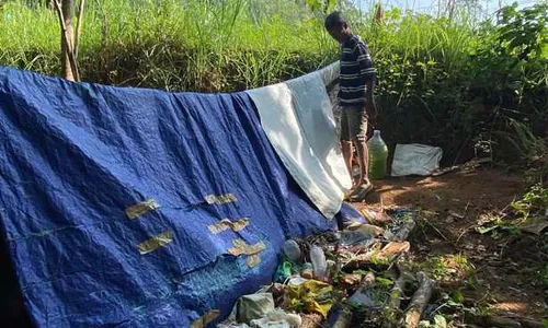 Terungkap! Pria Tinggal di Tenda Dekat Boyolali Hills dari Keluarga Mampu