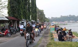 Jalan Lingkar Rawa Jombor Klaten Segera Diperbaiki, Pemkab Mulai Sosialisasi