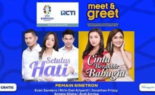 Jonathan Frizzy hingga Angela Gilsha Hadir di Meet and Greet Sinetron RCTI