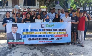 Dukung Sudaryono Jadi Cagub Jateng, Sedulur Mas Dar Boyolali Deklarasi Serentak