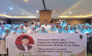 Sepenuh Hati! Ibu-ibu NU Dukung Sudaryono Maju Pilgub Jateng