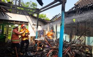 Dapur Rumah Warga Puro Sragen Hangus Terbakar, Ini Penyebabnya