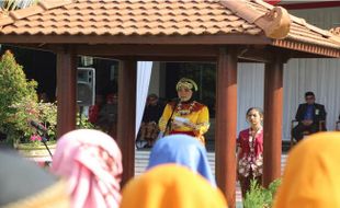 Pimpin Upacara Hari Lahir Pancasila, Bupati Klaten Pakai Baju Adat Banjar