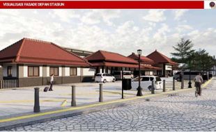 Lapang dan Terbuka, Begini Proyeksi Wajah Stasiun Klaten setelah Dipercantik