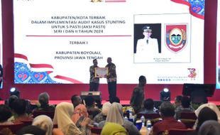 Boyolali Raih Predikat Kabupaten Terbaik I Implementasi Audit Kasus Stunting