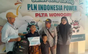 Bantu Warga Sekitar, PT PLN Sub PLTA Wonogiri Biayai Sunatan Massal 25 Anak