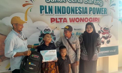 Bantu Warga Sekitar, PT PLN Sub PLTA Wonogiri Biayai Sunatan Massal 25 Anak