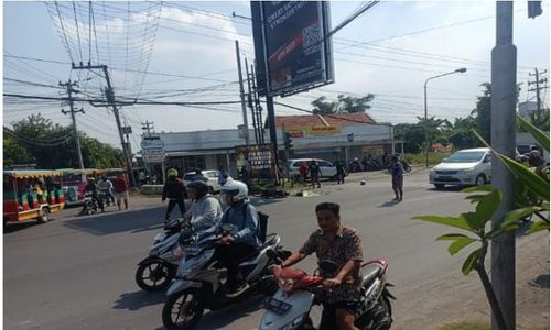 Terlindas Bus, Wanita Asal Tasikmadu Meninggal di Simpang Telukan Sukoharjo