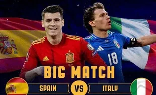 Grup B Euro 2024: Italia Vs Spanyol Duel Terakbar, Layak Ketemu Lagi di Final