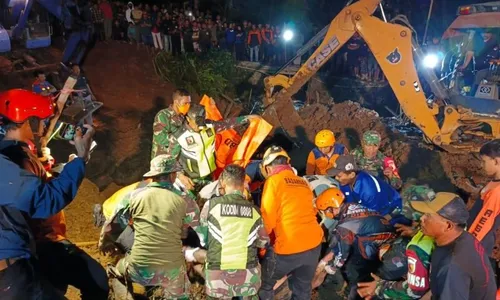 Jasad Korban Terakhir yang Tertimbun Longsor di Bumirejo Blitar Ditemukan