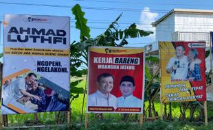 Gambar Kapolda Jateng Jadi Bacagub Bertebaran,Disebut Berpotensi Langgar Aturan