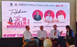 Semarakkan HUT ke-666 Ngawi, DPPTK Ngawi Gelar Job Fair Hingga Pasar Murah