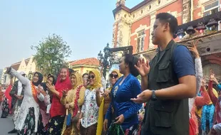 Mbak Ita & Dico Hadiri Acara Ki Ageng Pandanaran Festival Art di Kota Lama