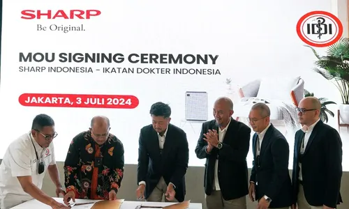 Sharp Indonesia Bersama IDI Sosialisasikan Pentingnya Udara Sehat Dalam Ruangan