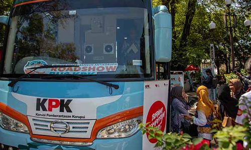 Roadshow Bus KPK di Semarang, Bangun Kesadaran Antikorupsi Masyarakat