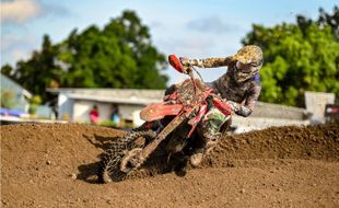 Crosser Binaan Astra Honda Raih Poin Perdana di MXGP Lombok