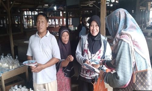 Pedagang Pasar Induk Kroya Kompak Dukung Sudaryono di Pilgub Jateng