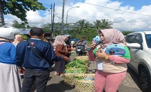 Dukung Sudaryono Gubernur Jateng, Papera Salatiga Gratiskan 1 Ton Sayur Segar