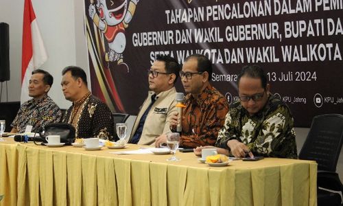 Tahapan Pencalonan Pilkada 2024 Kian Dekat, KPU Jateng Gelar Rakor