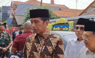 Sampaikan Duka Cita, Presiden Jokowi: Hamzah Haz Negarawan yang Baik