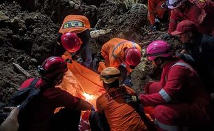 Penampakan Talud Longsor di Mojosongo Solo, 2 Warga Meninggal Tertimbun