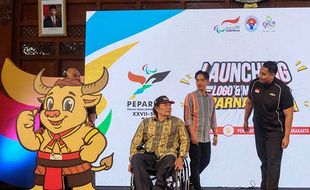 Peluncuran Maskot dan Logo Peparnas XVII 2024 di Solo