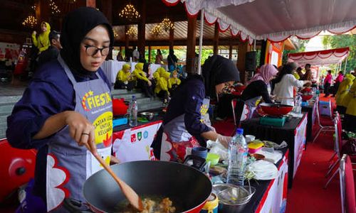 Meriah, PKK Gelar Lomba Masak dan Mewarnai di Balai Kota Solo