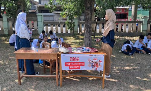 Peringati Hari Anak Nasional, Siswa SMPN 18 Solo Diajak Anti terhadap Kekerasan