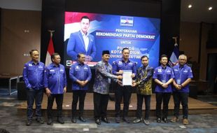 Resmi! Demokrat Beri Rekom ke Maidi-Bagus Panuntun Maju Pilwalkot Madiun 2024