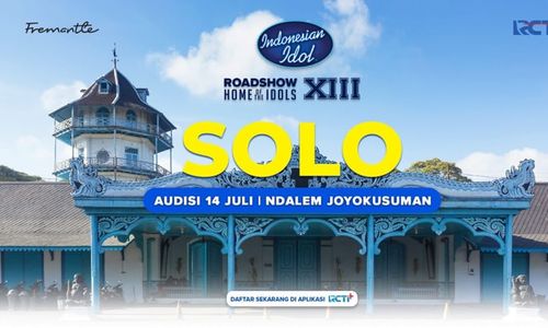 Audisi Indonesian Idol XIII 2024 Digelar di Solo 14 Juli Nanti, Yuk Daftar!