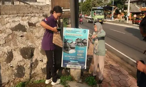 Dipaku di Pohon, Baliho Calon Wali Kota di Salatiga Dicopoti