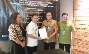 Bank BJB Cabang Solo Teken Kerja Sama dengan 2 Developer Perumahan