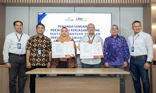 Bank bjb-Kementerian PUPR Teken MoU Salurkan Dana Stimulan Perumahan di Banten