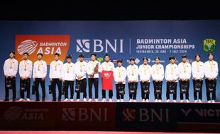 Cina Juarai BNI Badminton Asia Junior Championships 2024